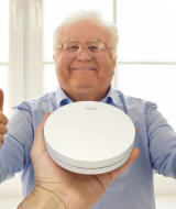 interconnected photoelectric smoke alarms for seniors