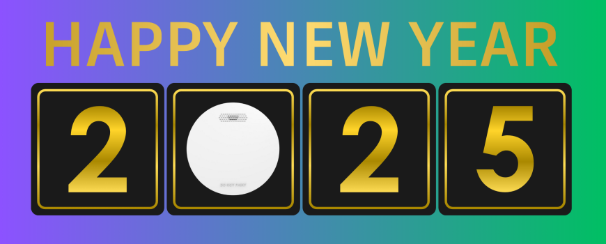 Photoelectric smoke alarm DIY new year resolution