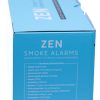 ZEN Photoelectric Interconnected Smoke Alarm - 10 Pack - Left Side Box Image